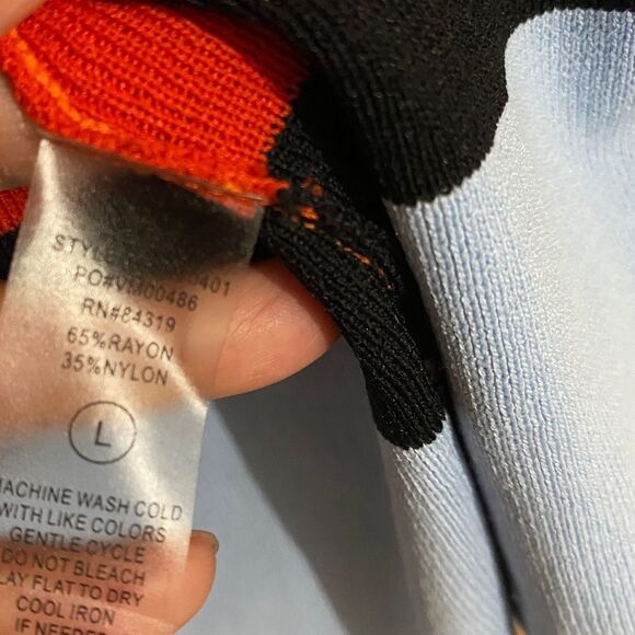 evolution by CYRUS WOMEN’s VIBRANT MULTICOLOR IPEN FRONT KNITTED CARDIGAN Size-L - Picture 2 of 3